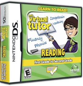 My Virtual Tutor: Reading 1st Grade to 2nd Grade - Box - 3D (North America) - 575x598