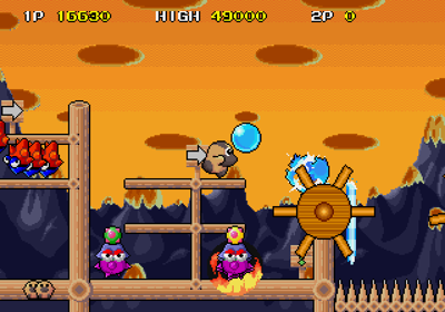 Mizubaku Daibouken - Screenshot - Gameplay (Japan) - 640x448