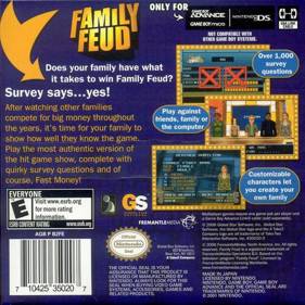 Family Feud - Box - Back (North America) - 640x640