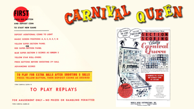 Carnival Queen - Arcade - Controls Information (World) - 1920x1080
