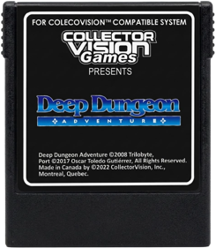 Deep Dungeon Adventure - Cart - Front (North America) - 960x1100