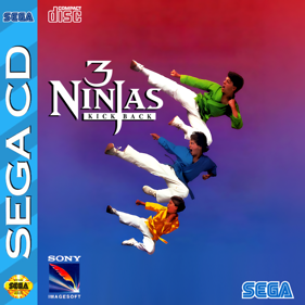 3 Ninjas Kick Back / Hook - Fanart - Box - Front (North America) - 709x709