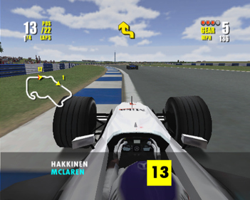 F1 Championship Season 2000 - Screenshot - Gameplay (World) - 640x512
