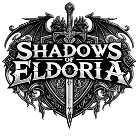 Shadows of Eldoria - Clear Logo (World) - 1024x1024