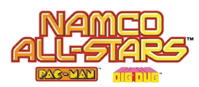 Namco All Stars: Pac-Man and Dig Dug - Clear Logo (World) - 757x330