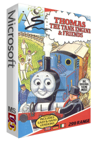 Thomas the Tank Engine & Friends - Box - 3D (Europe) - 387x560