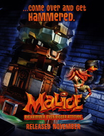 Malice - Advertisement Flyer - Front (United Kingdom) - 2457x3200