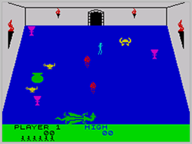 Dragonfire - Screenshot - Gameplay (North America) - 256x192