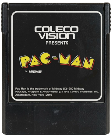 Pac-Man - Cart - Front (North America) - 900x1100