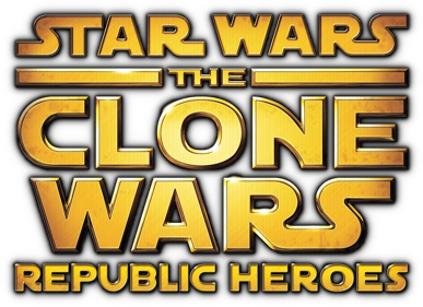 Star Wars: The Clone Wars: Republic Heroes - Clear Logo (World) - 1078x782