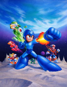 Mega Man V - Fanart - Background (World) - 1024x1335