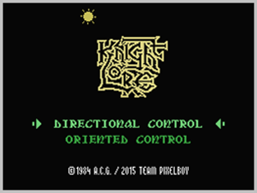 Knight Lore - Screenshot - Game Title (World) - 256x192