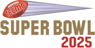 Tecmo Super Bowl 2025 - Clear Logo (World) - 400x203
