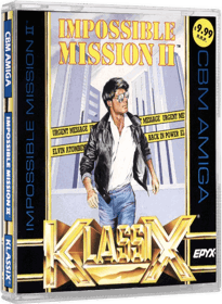 Impossible Mission 2 - Box - 3D (Europe) - 482x659