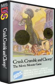 Crush, Crumble and Chomp! - Box - 3D (World) - 582x889