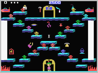 Bounty Bob Strikes Back! - Screenshot - Gameplay (World) - 256x192