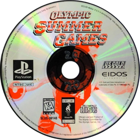 Olympic Summer Games: Atlanta '96 - Disc (North America) - 600x600