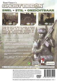 Tom Clancy's Ghost Recon - Box - Back (The Netherlands) - 564x800