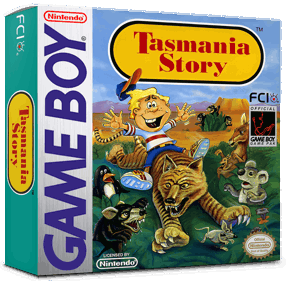 Tasmania Story - Box - 3D (North America) - 1016x998