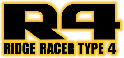 R4: Ridge Racer Type 4 - Clear Logo (North America) - 1214x566