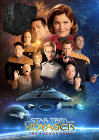 Star Trek: Voyager: The Arcade Game - Fanart - Box - Front (World) - 1080x1524