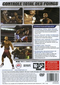 Fight Night 2004 - Box - Back (France) - 483x680