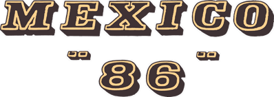 Mexico "86" - Clear Logo (United Kingdom) - 2400x851