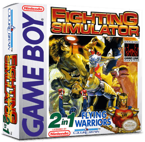 Fighting Simulator 2-in-1: Flying Warriors - Box - 3D (North America) - 1016x998