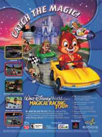 Walt Disney World Quest: Magical Racing Tour - Advertisement Flyer - Front (United States) - 1638x2200