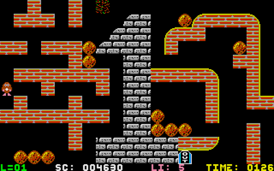 Rockfall - Screenshot - Gameplay (Europe) - 320x200