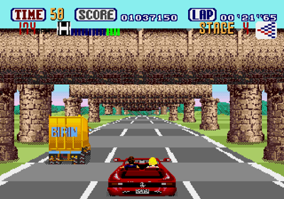 OutRun - Screenshot - Gameplay (World) - 640x448