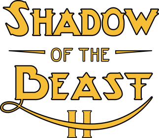 Shadow of the Beast II - Clear Logo (North America) - 2400x2082