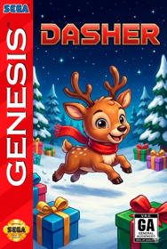 Dasher - Fanart - Box - Front (North America) - 687x1024