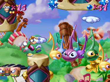Rayman - Screenshot - Gameplay (World) - 640x480