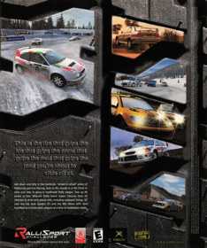 RalliSport Challenge - Advertisement Flyer - Front (United States) - 1839x2200