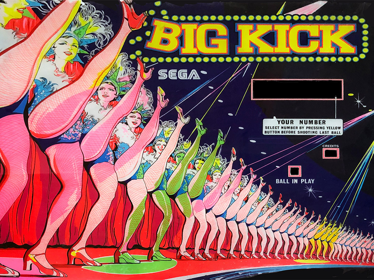 Big Kick - Arcade - Marquee (Japan) - 1024x768