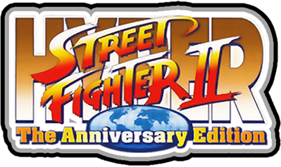 Hyper Street Fighter II: The Anniversary Edition - Clear Logo (Japan) - 500x298