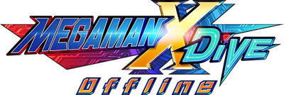 Mega Man X DiVE Offline - Clear Logo (North America) - 2948x988