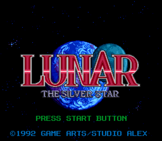 Lunar: The Silver Star - Screenshot - Game Title (Japan) - 512x448