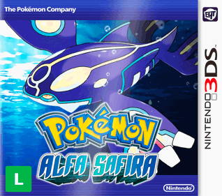 Pokémon Alpha Sapphire - Box - Front (Brazil) - 1460x1290