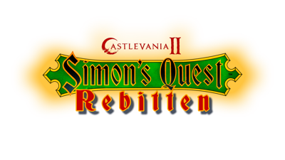 Castlevania II: Simon's Quest Rebitten - Clear Logo (United States) - 1920x1080