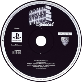 Sonic Wings Special - Disc (Europe) - 1000x1000