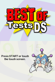 Best of Tests DS - Screenshot - Game Title (World) - 256x384