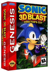 Sonic 3D Blast: Director's Cut - Box - 3D (World) - 977x1419