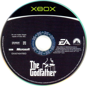 The Godfather: The Game - Disc (Europe) - 768x760