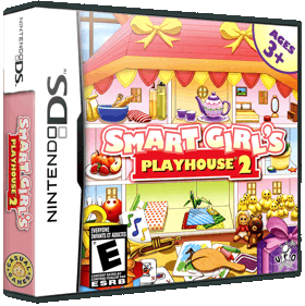Smart Girl's Playhouse 2 - Box - 3D (North America) - 876x879