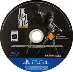 The Last of Us Remastered - Disc (North America) - 755x750