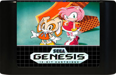 Sonic The Hedgehog 2: Pink Edition - Cart - Front (North America) - 800x518