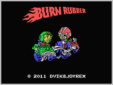 Burn Rubber - Screenshot - Game Title (World) - 256x192