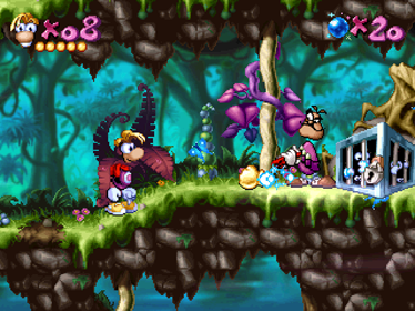 Rayman - Screenshot - Gameplay (World) - 640x480
